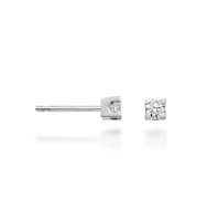Ohrringe Mikiko LUCE in Weißgold Diamante 0.08 Ct MO5029O4BR008 - MO5029O4BR008